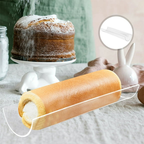 Homoyoyo Transparent U-Shaped Acrylic Cake Mold for Baking and Decorating, Reusable Baking Tool
