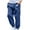 Dark Blue, variant on Odeerbi Kids Boys Girls Cotton Sweatpants Solid Color Jogger Pants Child's Baby Printed Botton Long Workout Pants Cute Full Length Athletic Pants Black