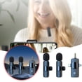 thumbnail image 2 of Microphone Lavalier Sans Fil Solution d'Enregistrement Fiable et Pratique, 2 of 7