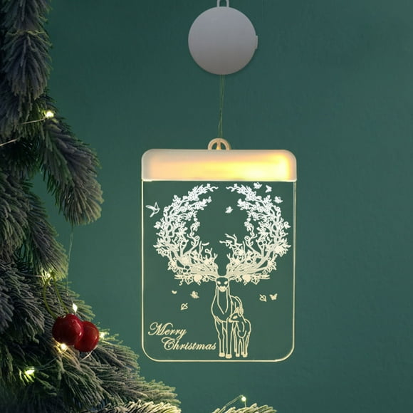 Dvkptbk String Lights Christmas Window Lights LED Hanging Curtain Light Garland Tree Decoration Night Lights