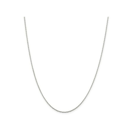 Pendant 30 Inch Ball Chain - 30 Inch Sterling Silver 1.25 mm Loose Rope Pendant Chain Necklace - 30 Inch