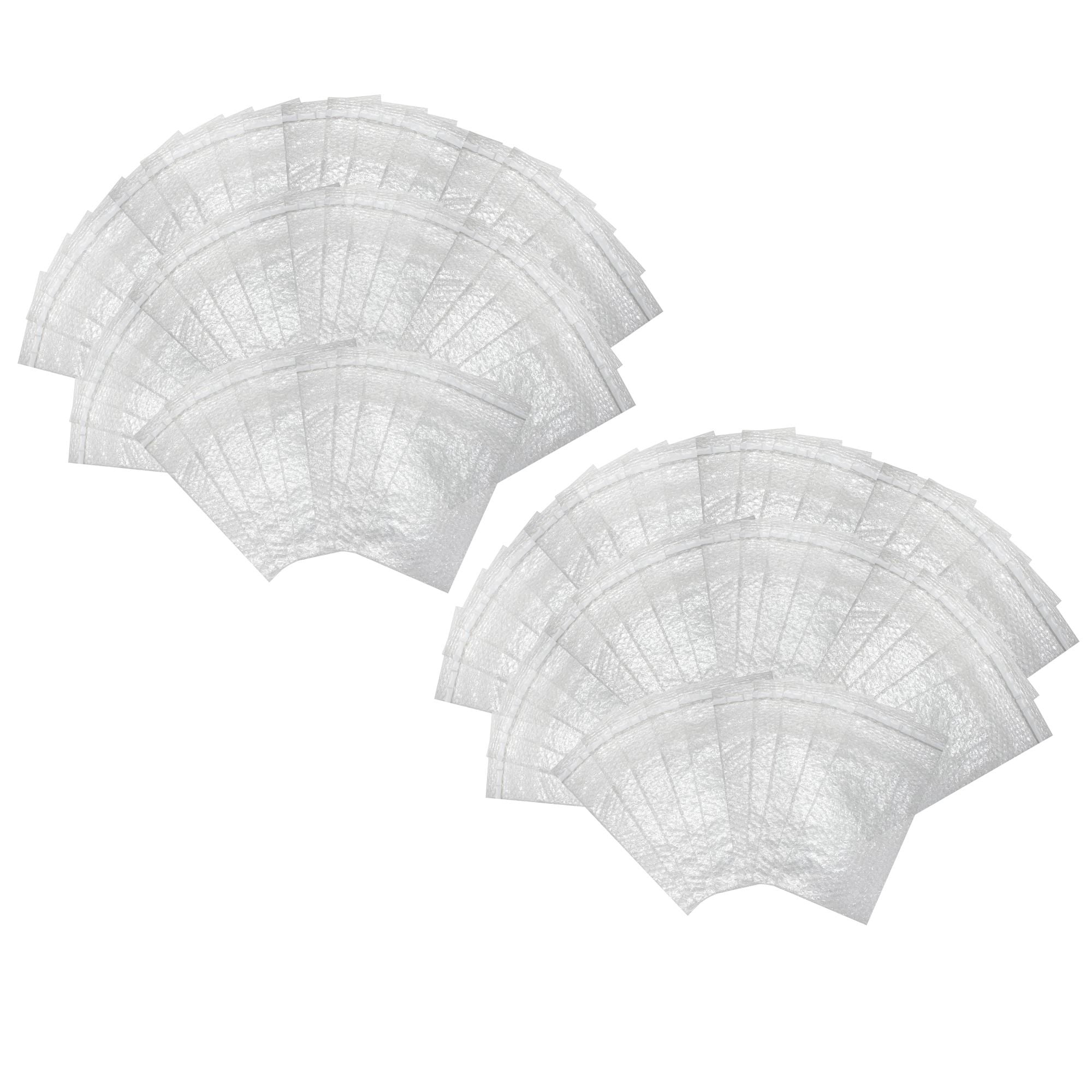 Uboxes Bubble Out Bags, #4 (7 x 11.5 in), Self-Sealing, 100-Count