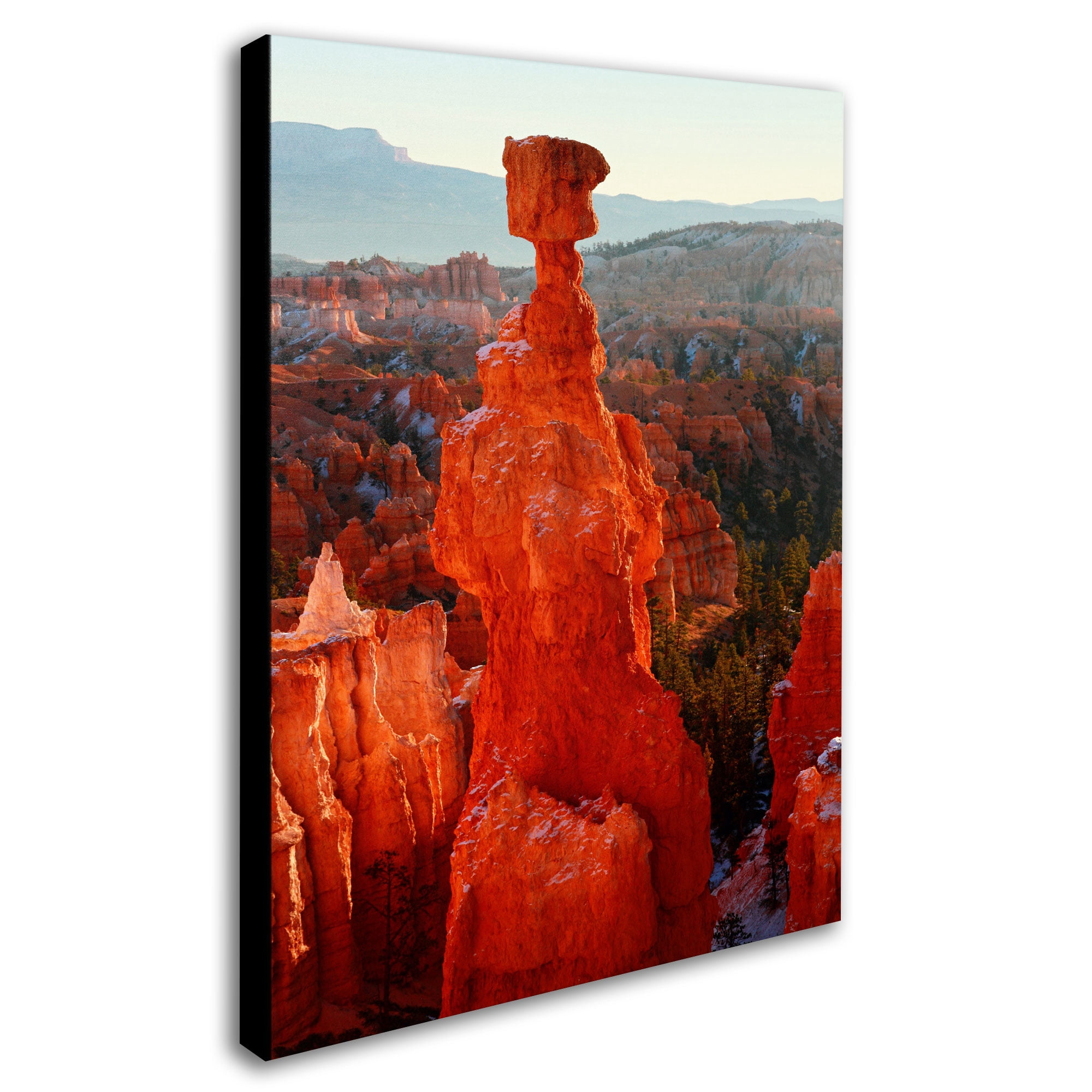 Trademark Fine Art "Bryce Canyon Thor's Hammer" Canvas Art by Pierre Leclerc