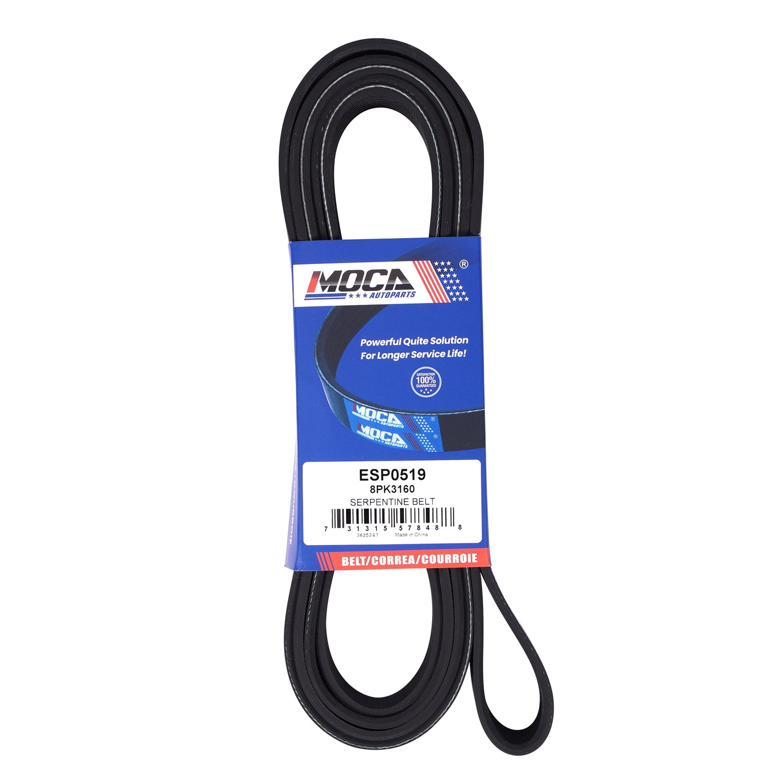 Motorcraft JK6867B Cinghia Di Trasmissione A Serpentina | Cinghia Trapezoidale Originale Per Auto - 2