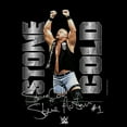 thumbnail image 2 of Junior's WWE Stone Cold Steve Austin Signature Photo  Graphic Tee Black X Large, 2 of 3