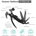 thumbnail image 2 of Hammer Multitool ，Father's Day Gifts From Daughter Son Kids, 15 in 1 Hammer Multitool is Cool Gadgets as Birthday Gifts for Men Husband Dad Boyfriend, 2 of 5