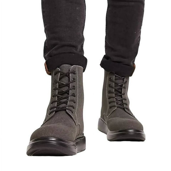 Brave Soul Men Flatform Lace Up Boots, Size 7