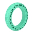 thumbnail image 3 of Neumático prismático de goma de 8,5 pulgadas con absorción de impactos y antiexplosión para patinete eléctrico Xiaomi M365 (verde), 3 of 10
