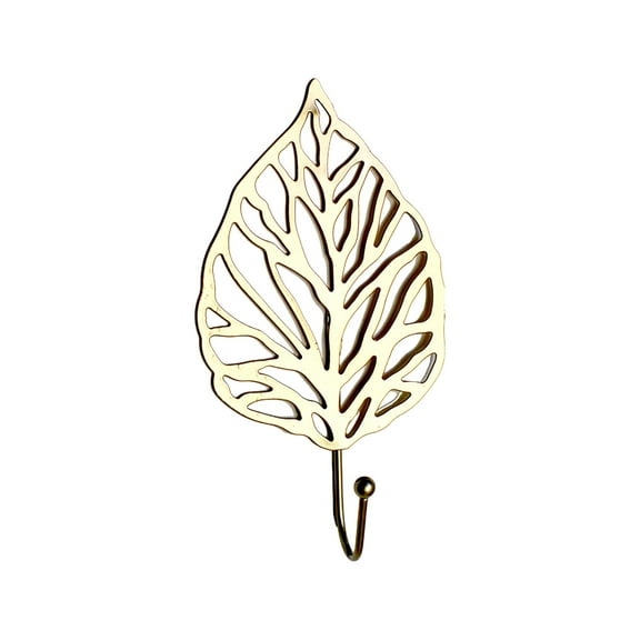 Giunmcul up to 45% Off Creative Hook Hanging List Coat Hook Wall Hook Home Decoration Leaves