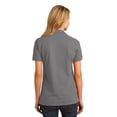 thumbnail image 3 of Port & Company® Ladies Ring Spun Pique Polo. LKP150, 3 of 3