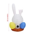 thumbnail image 2 of FNOCHY EASTER DECORATIONS 1.2M Inflatable Bunny Led Lights Festival Venue Layout, 2 of 2