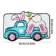 thumbnail image 3 of Alfombra de baño con diseño de conejo de Pascua | Suave y absorbente alfombra de piel sintética | Decoración antideslizante para el baño para niños y adultos | Decoración de Pascua y regalo para el, 3 of 5