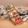thumbnail image 4 of Colgante de Navidad de madera, decoración navideña para el hogar, adornos colgantes para árbol de Navidad 2023, regalos para niños, Año Nuevo 2024, 4 of 5