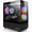 Black, variant on AIGAMEPC Gaming PC Desktop Computer, Intel Core i7 up to 4.0GHz, Radeon RX 580 8G, 16G RAM, 512GB M.2 SSD, BX3 550W 80PLUS Bronze PSU, WiFi 5, RGB Fan x5, Windows 11 Home, White Towers PC