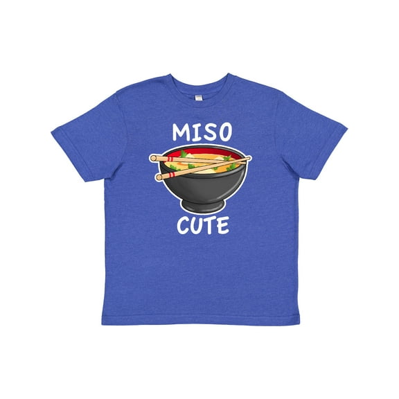Inktastic Miso Cute with Miso Soup Youth T-Shirt