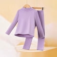 thumbnail image 2 of Baby Girls And Toddler Long Sleeve Top And Pants Snug Fit Cotton 2 Piece Pajama Set,6-12 Months 12-24 Months 2t 3t 4t 5t 6t 7t 8t 9t Children Purple 6-7 Years, 2 of 6