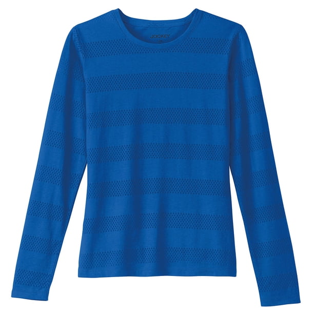 Jockey Modern Fit Collection by Jockey Women's Burnout Long Sleeve T