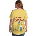thumbnail image 5 of Simpsons Women's Shirt V-Neck Breathable Short-Sleeve T-Shirt Casual Fashion Tee Soft & Trendy Blouse M, 5 of 8