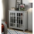 thumbnail image 3 of Linon Leslie Double Door Cabinet, Multiple Colors, 3 of 4
