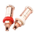 thumbnail image 3 of Hifi Speaker Terminal Binding Post Banana Socket Connection Terminals Speaker Terminals Banana Plug Socket Connector, 3 of 8