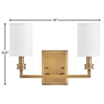 thumbnail image 5 of Hinkley Lighting - Moore - 10W 2 LED Medium Wall Sconce In Mid-Century Modern, 5 of 12
