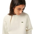 thumbnail image 4 of Lacoste Womens Double Piqué Crew Neck Sweatshirt, 4 of 5