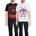 thumbnail image 2 of Neon Genesis Evangelion Anime Men's & Big Men's Graphic Tee Shirts, 2-Pack, Sizes S-3XL, 2 of 6