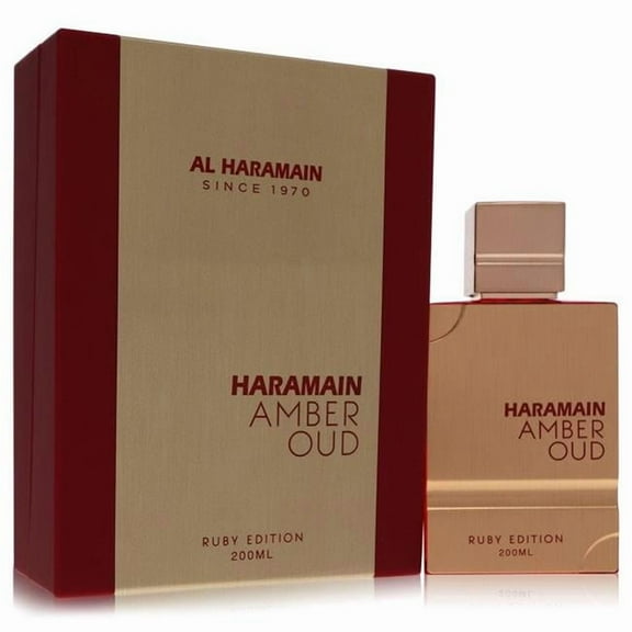 Al Haramain 566466 200 ml Amber Oud Ruby Eau De Parfum Spray for Men & Women