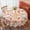 Pioneer Flower Floral-3, variant on Pioneer Flower Floral Print Pattern Round Tablecloth 60 X 60 Inch, Wrinkle Resistant Wipeable Table Cloth for Kitchen Dining Picnic Patio Party