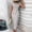 Brown, variant on Women's Striped Dress, Summer Round Neck Sleeveless Striped Solid Color Casual Dress Flowy Sundress Ideal for Daily Wear, Beach Vacation & Party