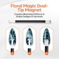thumbnail image 5 of Modelones 3-in-1 Cat Eye Magnet, Double-Ended Cat Eye Magnet for Nails Multi-Function Nail Tool with Wide & Narrow Tips Strong Magnetic Stick for Cateye Gel Polish, DIY & Professional Salon Use, 5 of 8