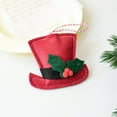 thumbnail image 6 of JeashCHAT Christmas Tree Ornaments, Red Mini Christmas Gift Bags Christmas Hats Hanging Ornaments Pendant Christmas Tree Decorations for Home Xmas Holiday Party Decor, 6 of 6