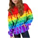 thumbnail image 1 of Sudadera con capucha para niñas y niños, sudadera de manga larga con cuello redondo y estampado de moda, jersey con bolsillo, 1 of 8