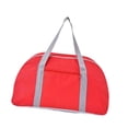 thumbnail image 4 of Bolsa de gimnasio deportiva, bolsa de viaje de gran capacidad, bolsa de mano para mujer, bolsa de viaje para la noche, para entrenamiento, deportes, Rojo, 4 of 8