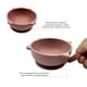 thumbnail image 4 of Plato Hondo para Bebé Adherente con Cubiertos, Libre de BPA, Diseño Cochinito Match & Enjoy Plato en forma de cochinito con cubiertos, 4 of 5
