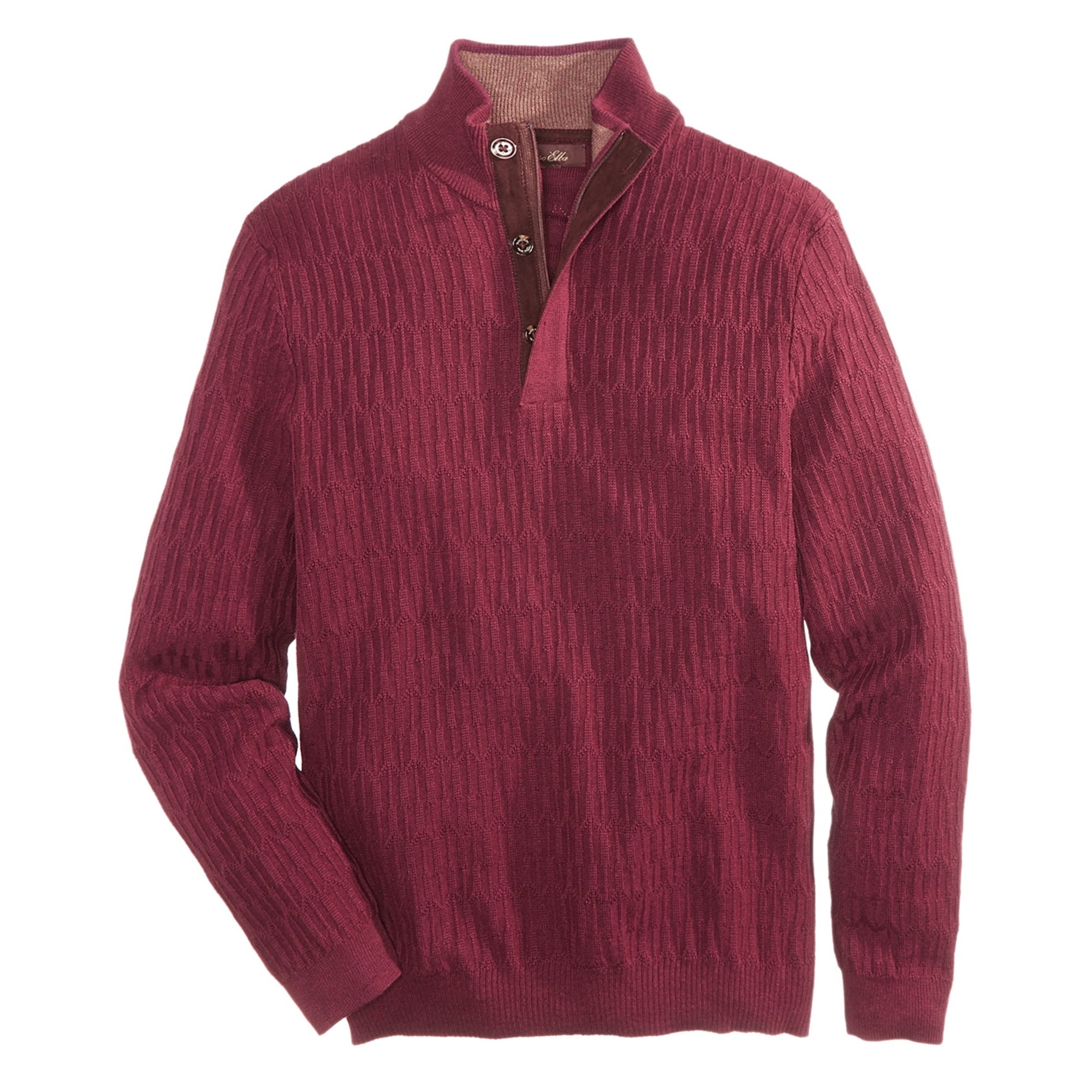 3 button sweater mens