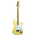 thumbnail image 2 of Sawtooth Citron Vanilla Cream ES Series Electric Guitar w/ White Pickguard - Includes: Accessories & 10-Watt Amp, 2 of 4