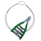 thumbnail image 2 of Abrazadera de arranque profesional, cable de extensión de 1M, abrazadera de encordado de arranque de bádminton Verde, 2 of 7