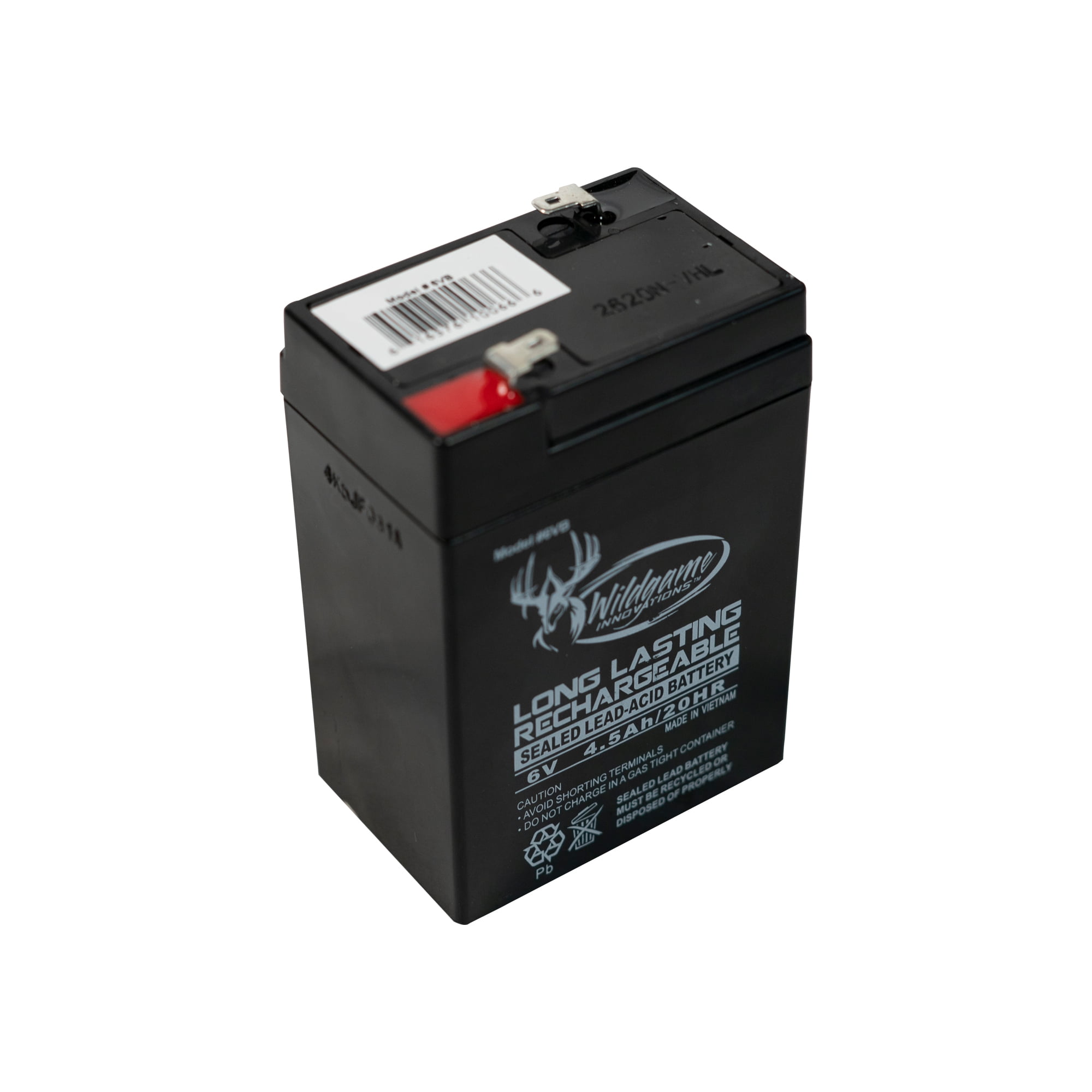 Universal Power Group Wild Game Innovations 6-Volt eDRENALINE Tab Style Rechargeable Battery 2 Pack 