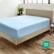 thumbnail image 4 of Bare Home Sábana Ajustable de Lujo Colección 1800, Ultra Suave, Bolsillo Profundo, Tamaño King, Azul Claro, 4 of 7