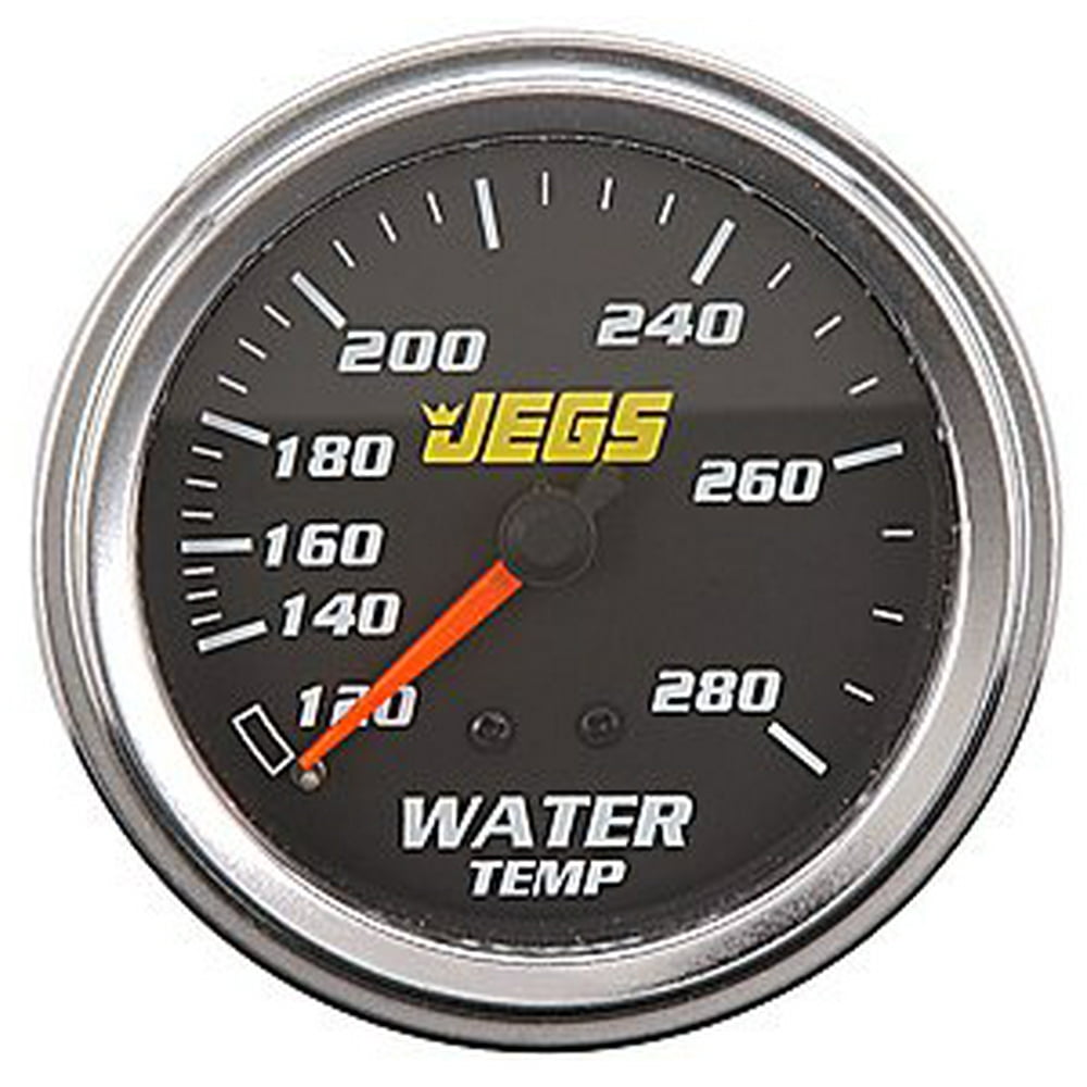 JEGS 41201 25/8" Mechanical Water Temperature Gauge