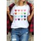 thumbnail image 3 of ABPHQTO Camiseta de manga corta con estampado de vaca y letra de conejito blanco para mujer, 3 of 5