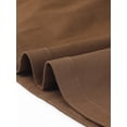 thumbnail image 5 of DARING DIVA Women's Plus Size Lightweight Sleeveless Anorak Cargo Vest 1X Brown, 5 of 6