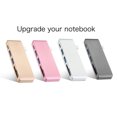 thumbnail image 2 of EeaseCA Type-C USB 3.0 5 in 1 Combo Hub Adapter Charging Data Sync Reader for (Rose Gold), 2 of 3