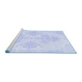 thumbnail image 2 of Ahgly Company Machine Washable Indoor Rectangle Persian Blue Traditional Area Rugs, 5' x 8', 2 of 4