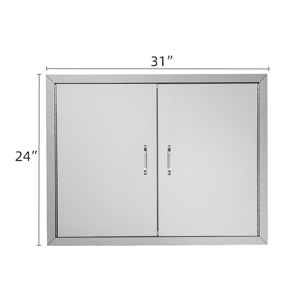 31''x24'' Large Stainless Steel BBQ Access Door Cabinets Access Door Kitchen 