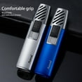 thumbnail image 4 of Butane Lighter, Torch Lighter, Bright Blaze Torch Lighter, Powerful Adjustable Flame Torch Lighter, Lighters for Outdoor Use, 4 of 6