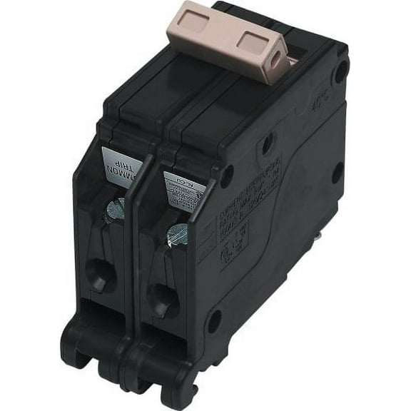 Unbranded Circuit Breaker CH2100 Double Pole - 100 Amps - 2-Pole, Black — Indoor & Outdoor Use, NEC-Compliant