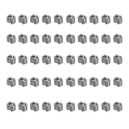 

50Pcs Wire Thread Insert US Unit Thread Socket Screw Trimming Tool For Industrial Supplies 1.5D