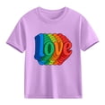 thumbnail image 1 of hengsof T-shirt Imprimé à Manches Courtes pour Enfants, 1 of 3